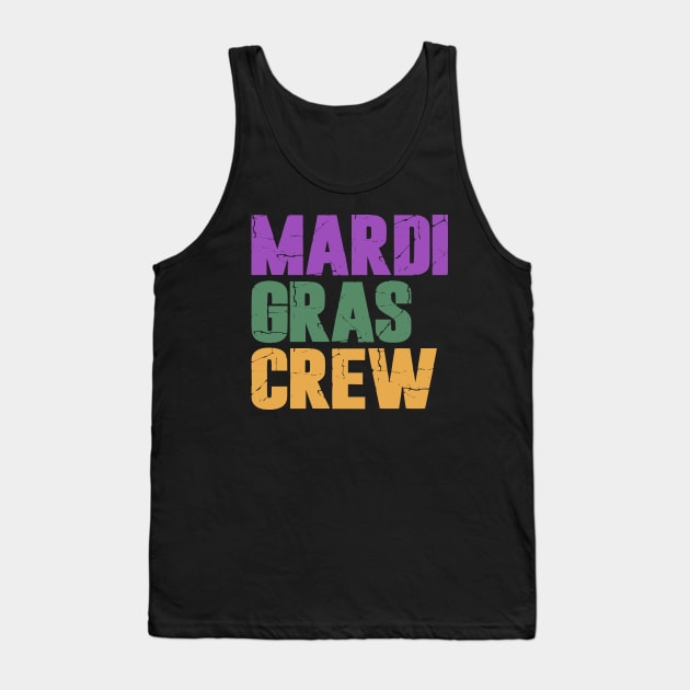 Mardi Gras Crew Tank Top by Etopix